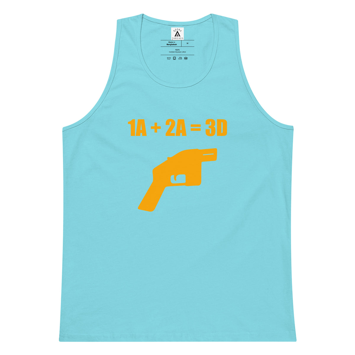 1A + 2A = 3D Tank Top