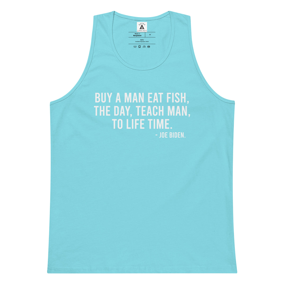 Buy A Man Eat Fish Tank Top