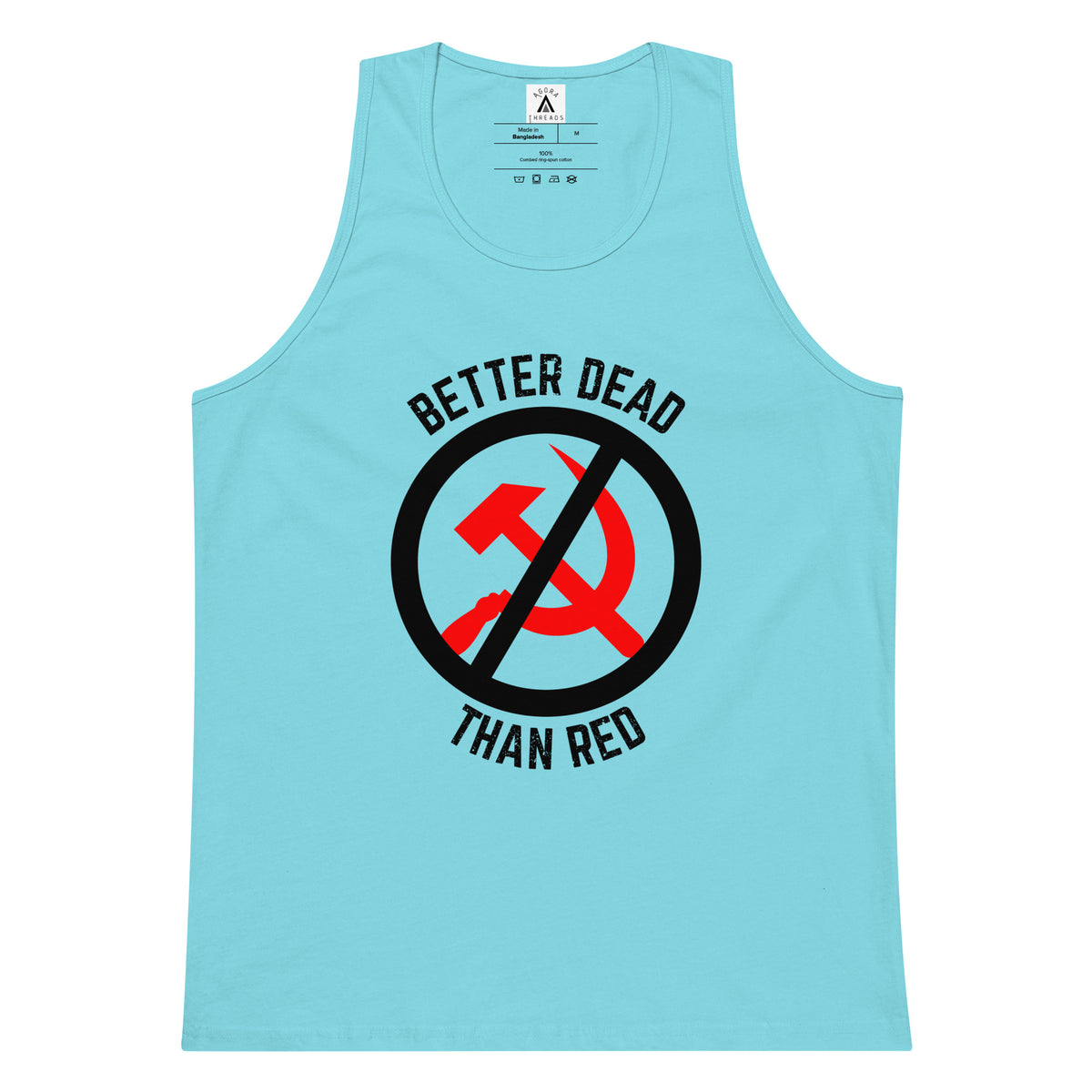 Better Dead Than Red Tank Top
