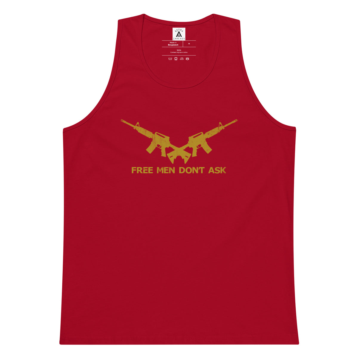 Free Men Dont Ask Tank Top