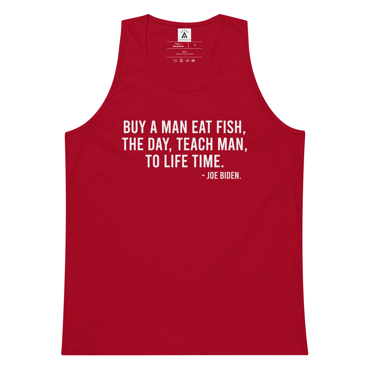 Buy A Man Eat Fish Tank Top