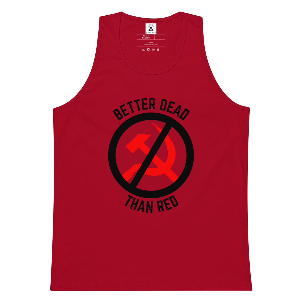 Better Dead Than Red Tank Top