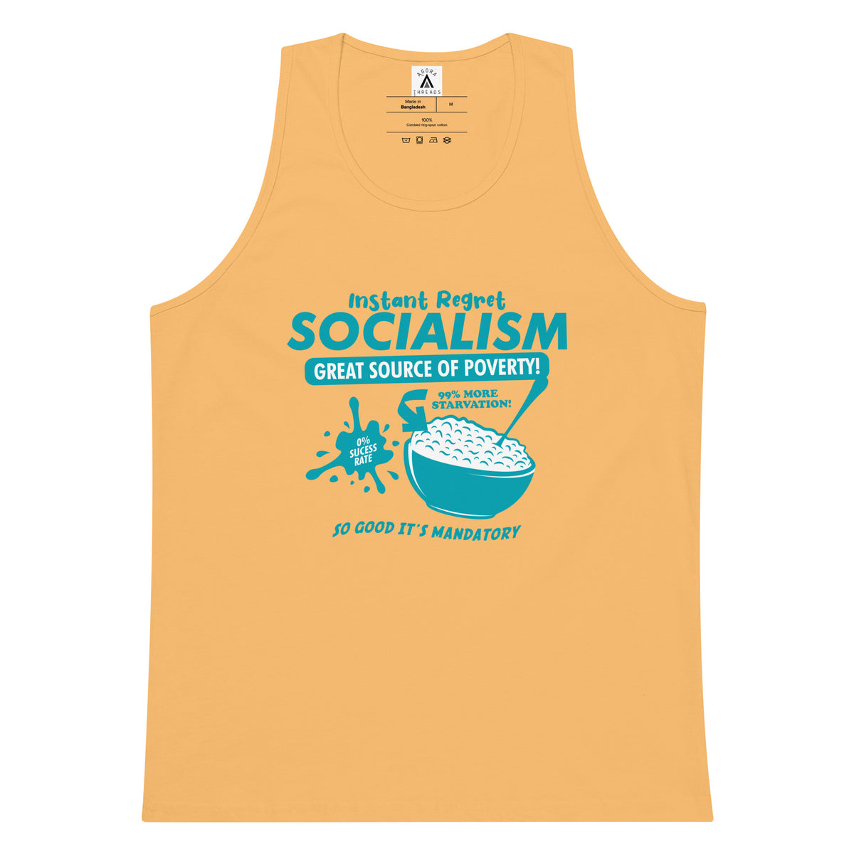 Socialist Cereal Box Tank Top