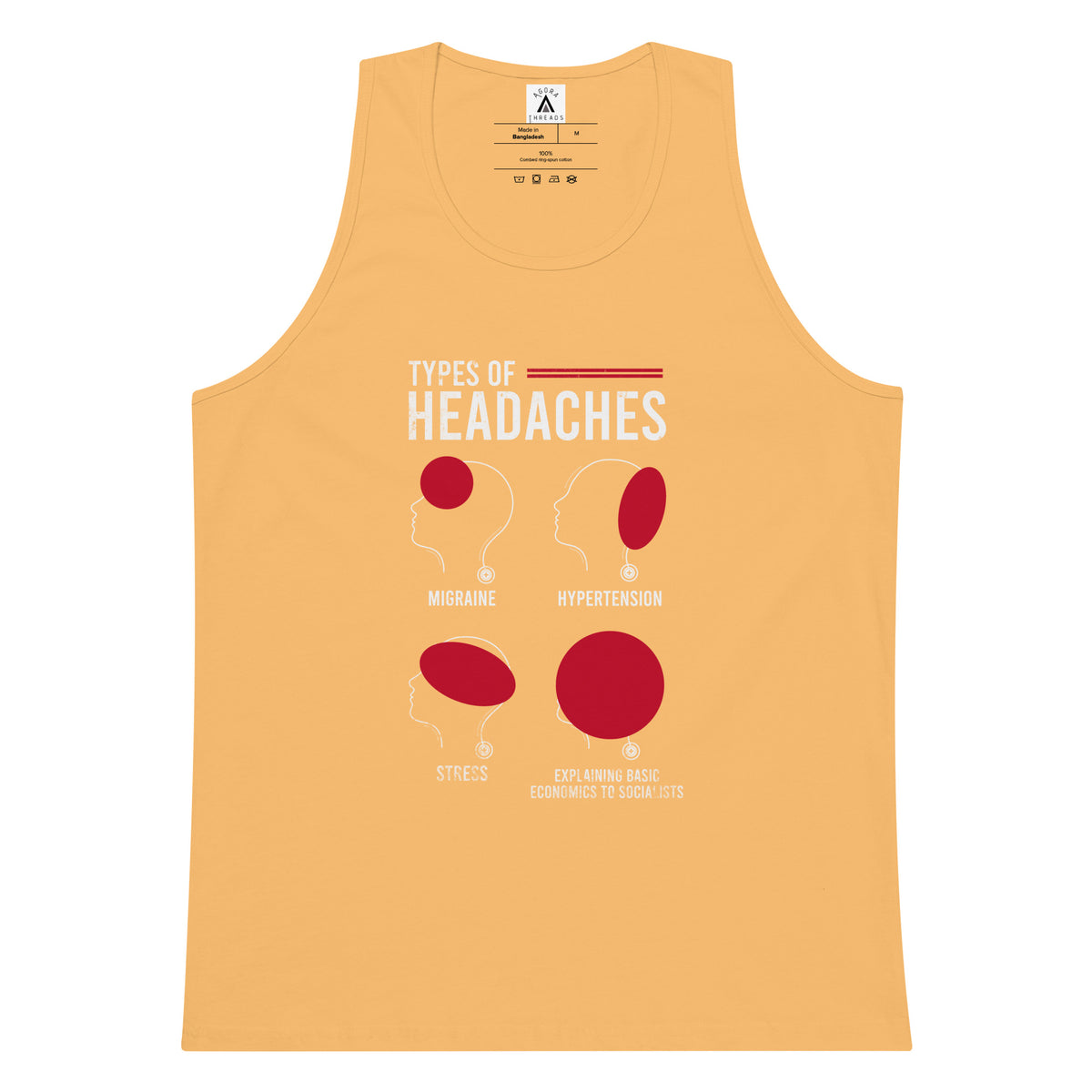 Types of Headaches Tank Top