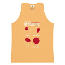 Load image into Gallery viewer, Types of Headaches Tank Top
