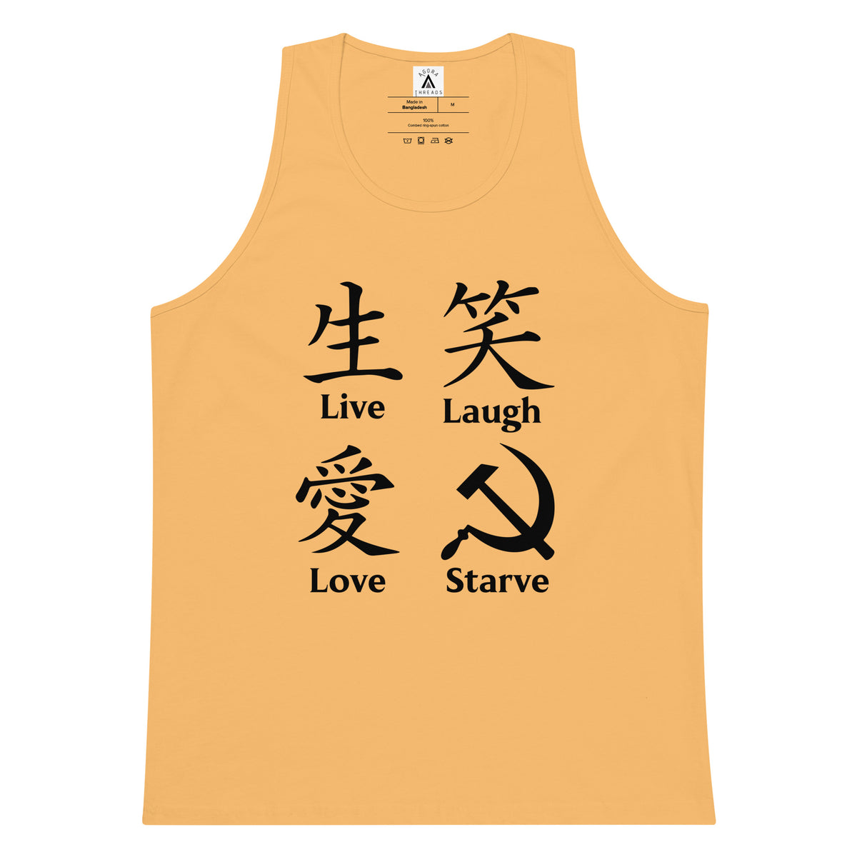 Live Laugh Love Starve Tank Top