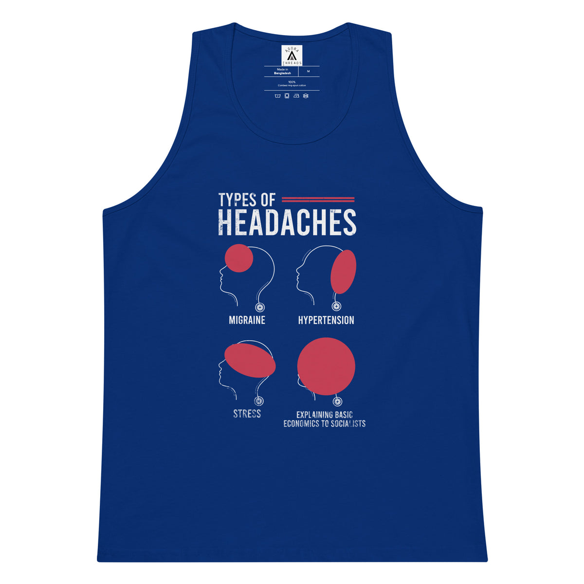 Types of Headaches Tank Top