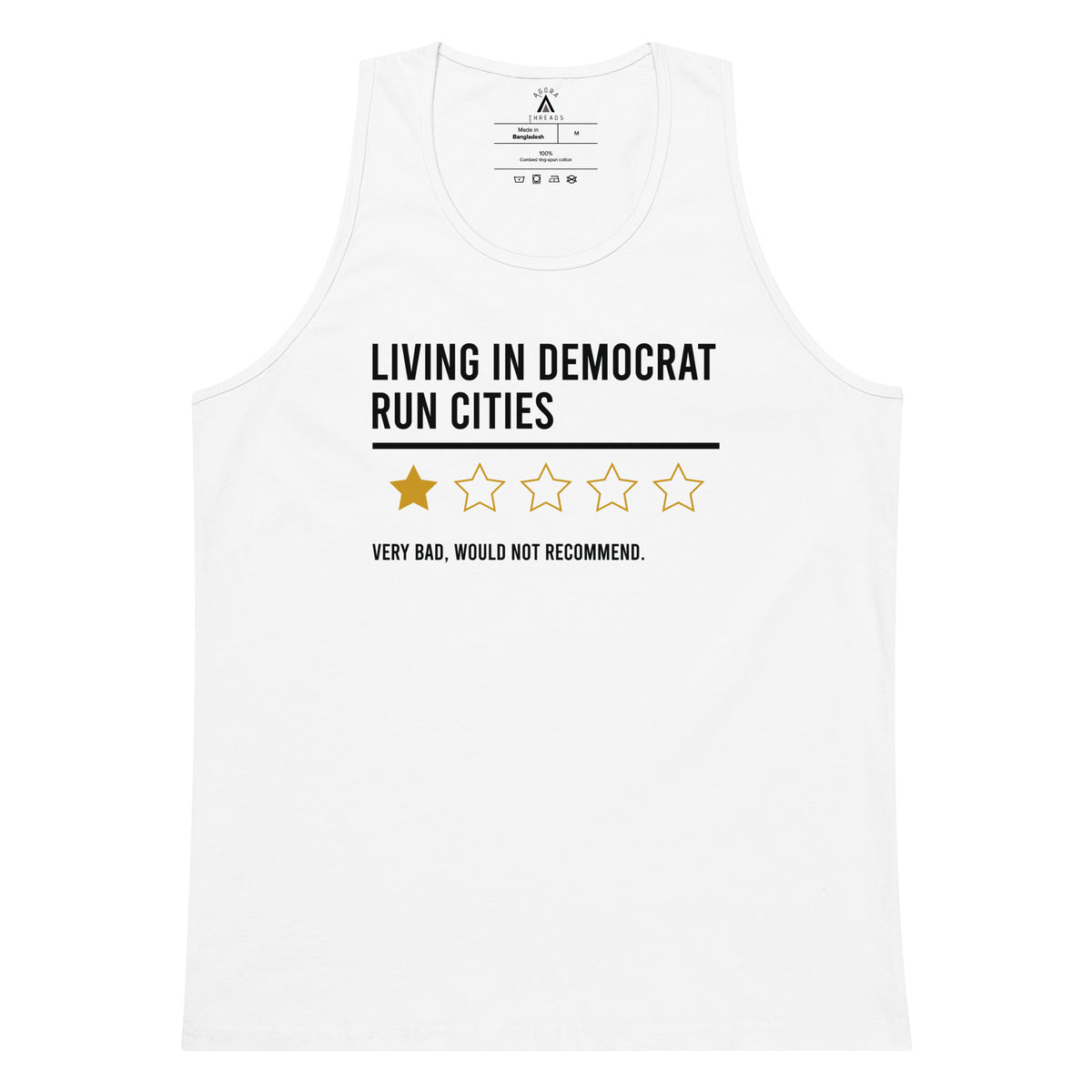 Living In Democrat Cities Tank Top