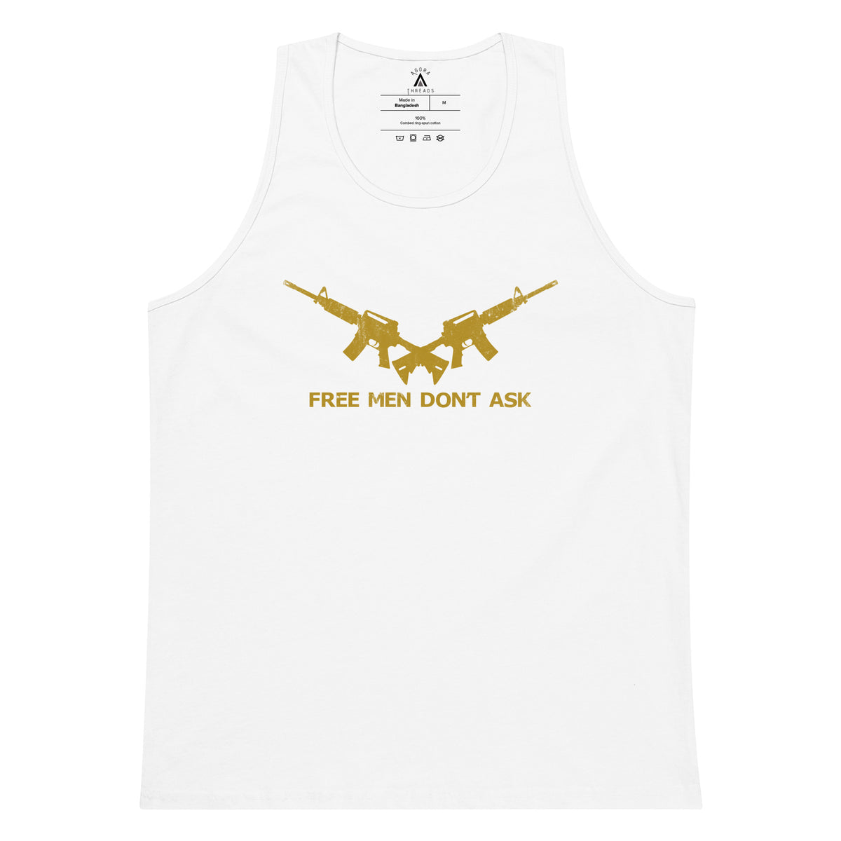 Free Men Dont Ask Tank Top