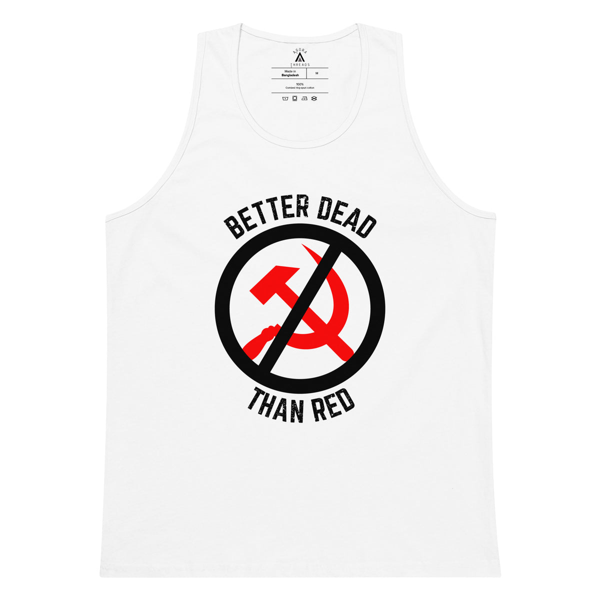 Better Dead Than Red Tank Top