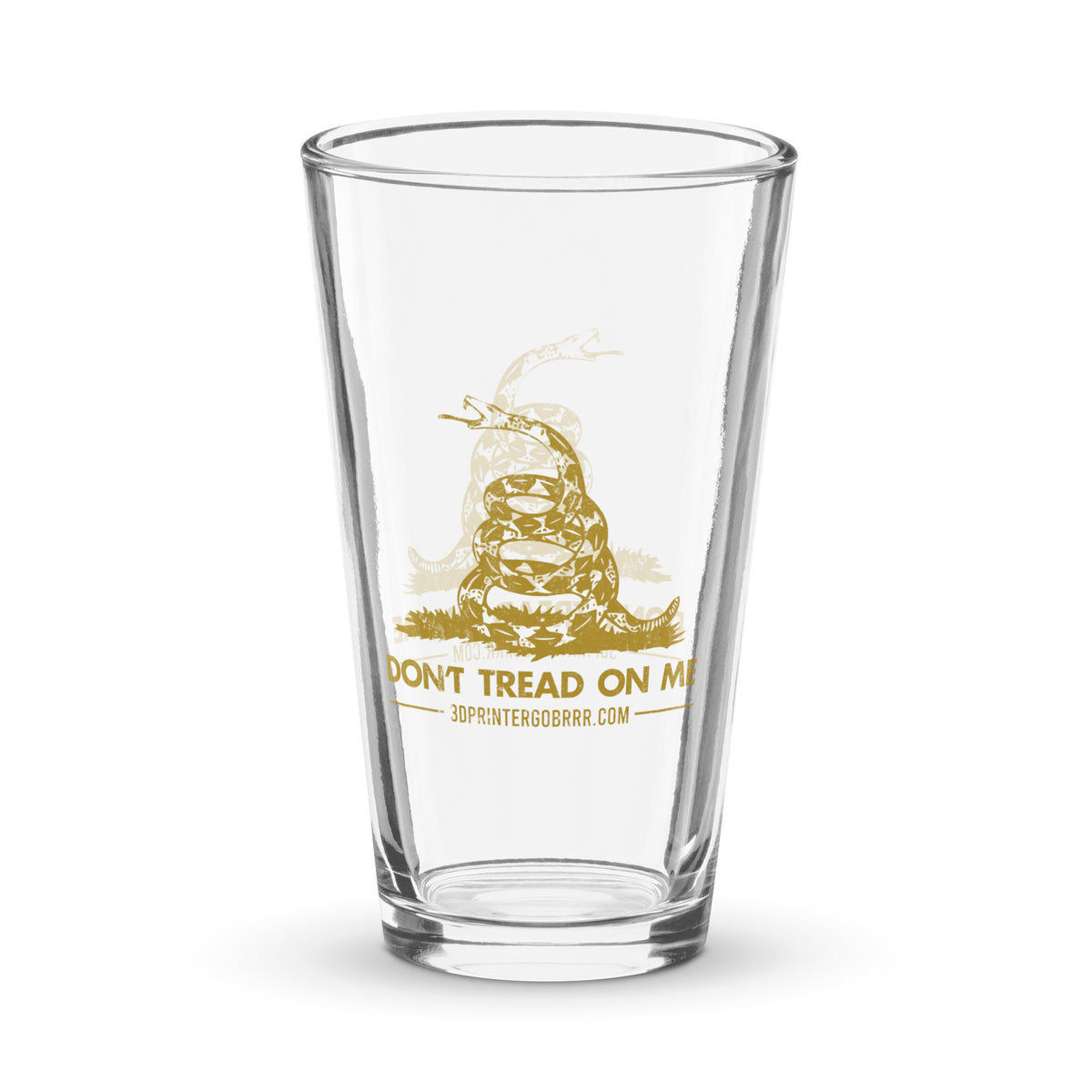 Don't Tread On Me Pint Glass