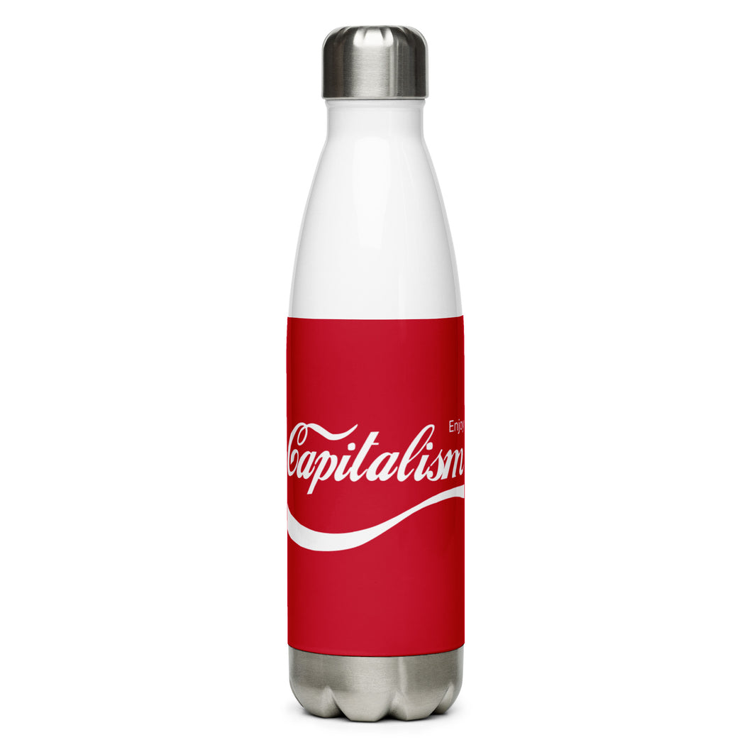 Enjoy Capitalism Stainless Steel Water Bottle