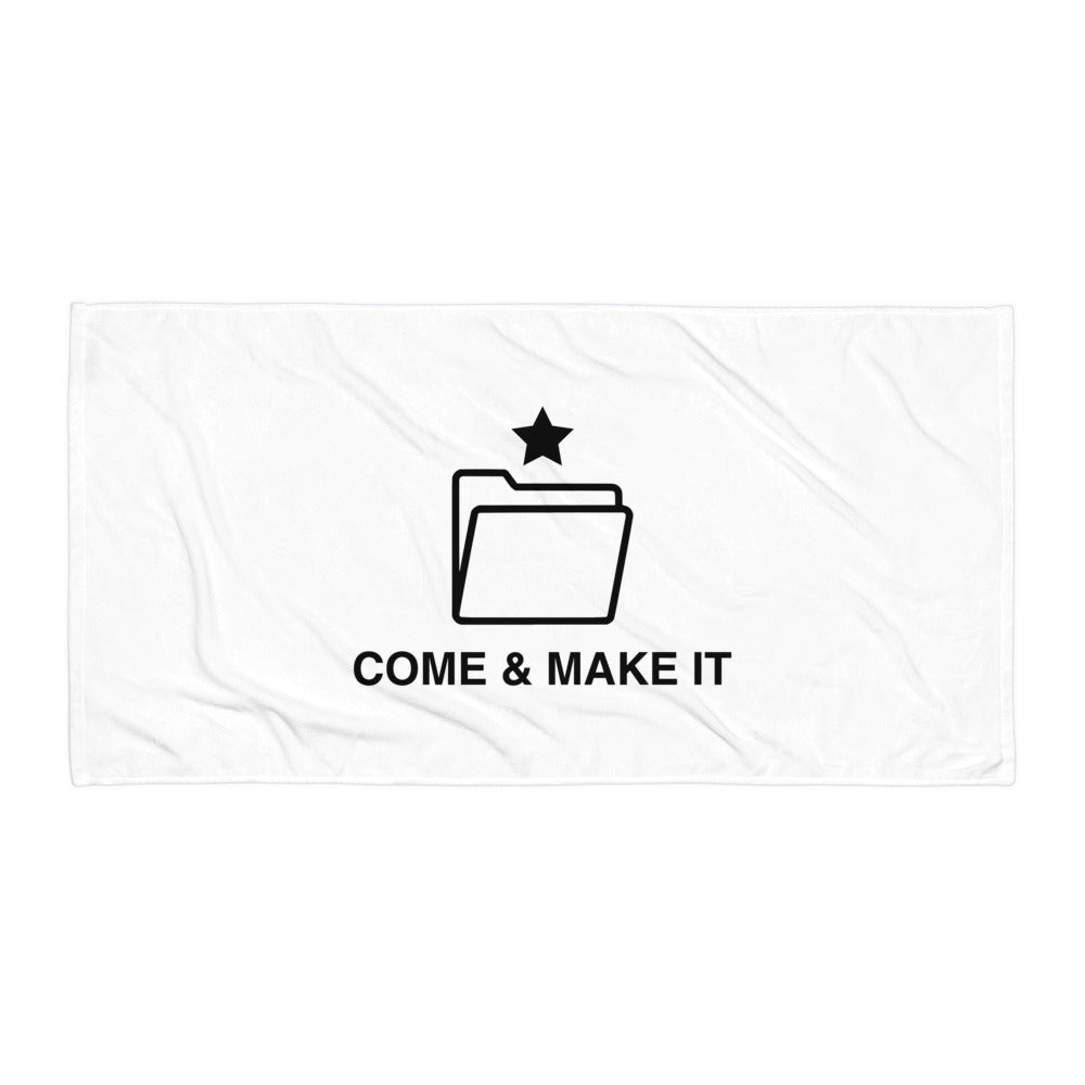 Come & Make It Beach Towel