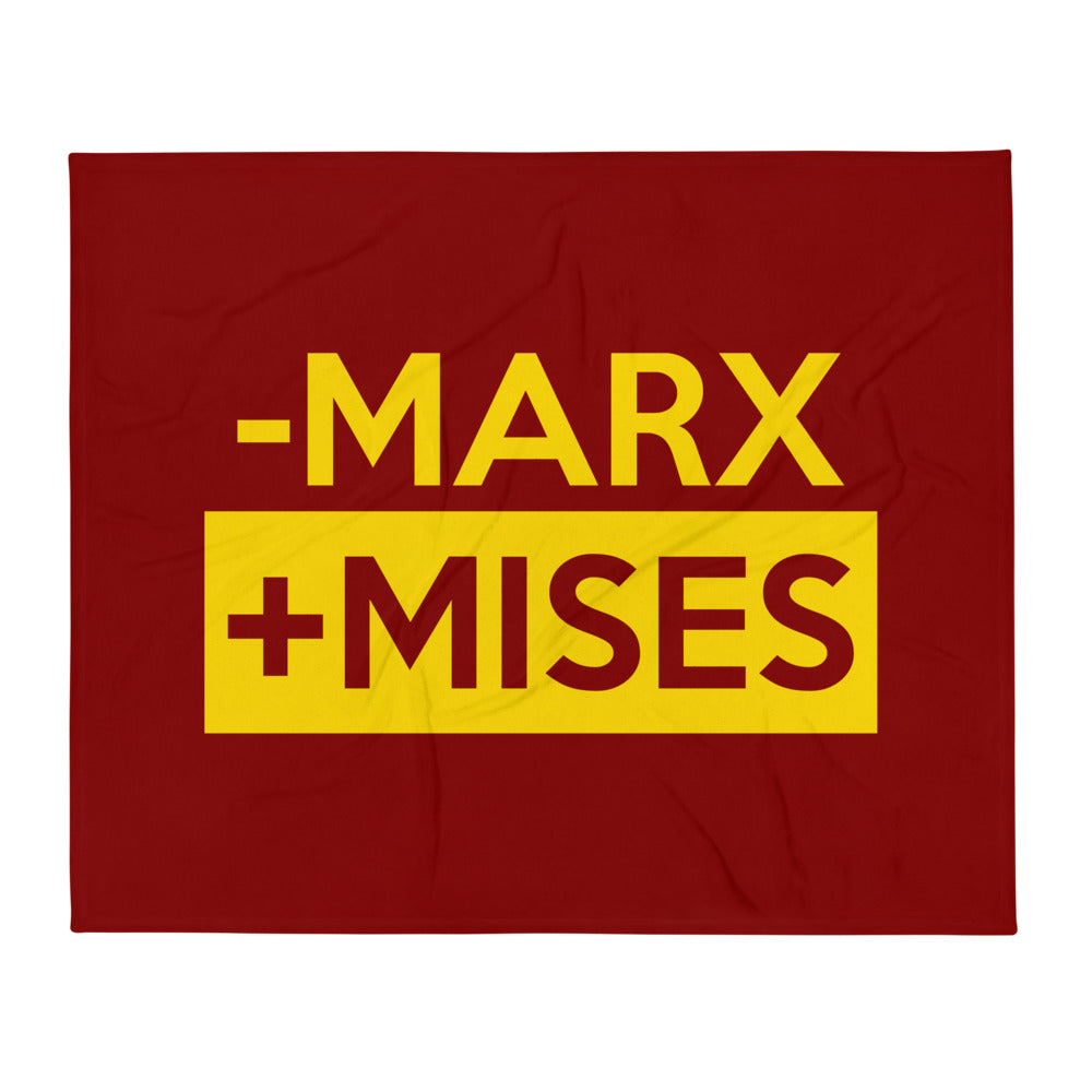 Less Marx, More Mises Throw Blanket