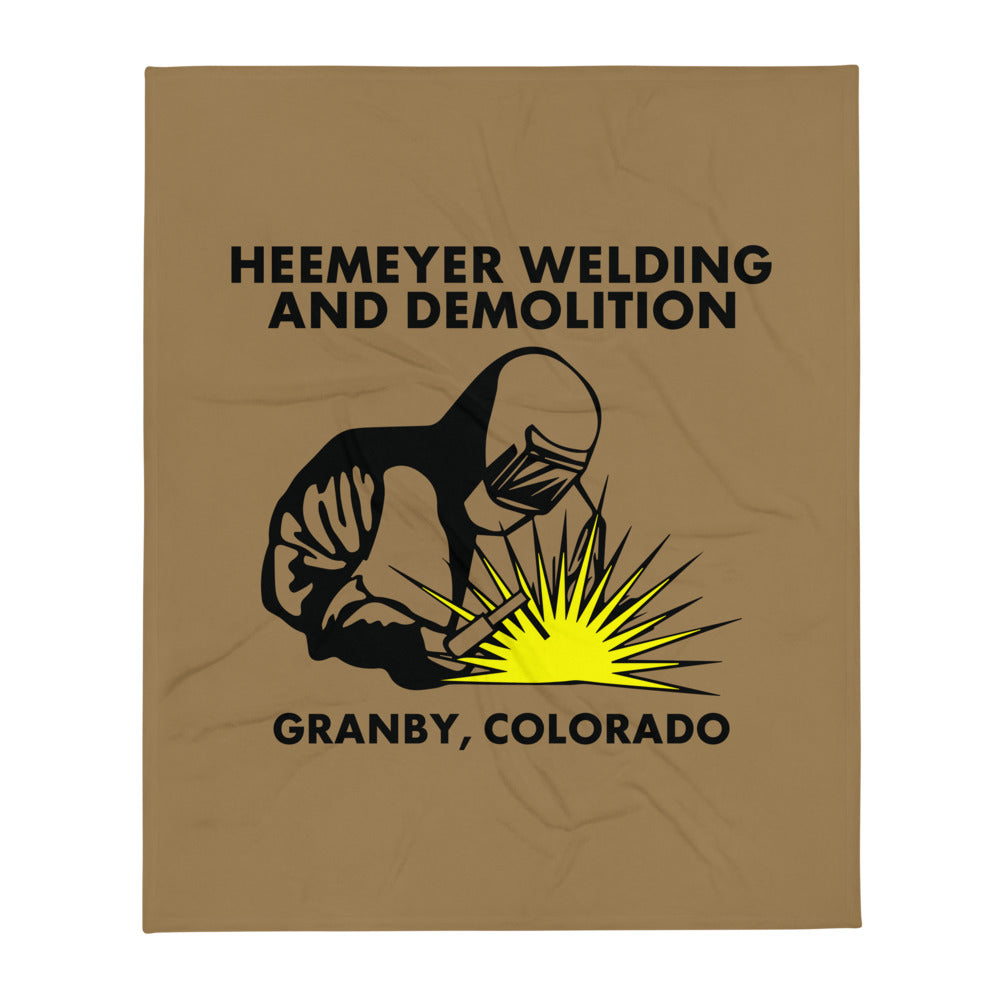 Heemeyer Welding & Demo Throw Blanket