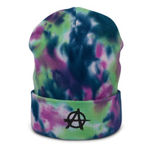 Load image into Gallery viewer, Anarchy Tie-Dye Beanie
