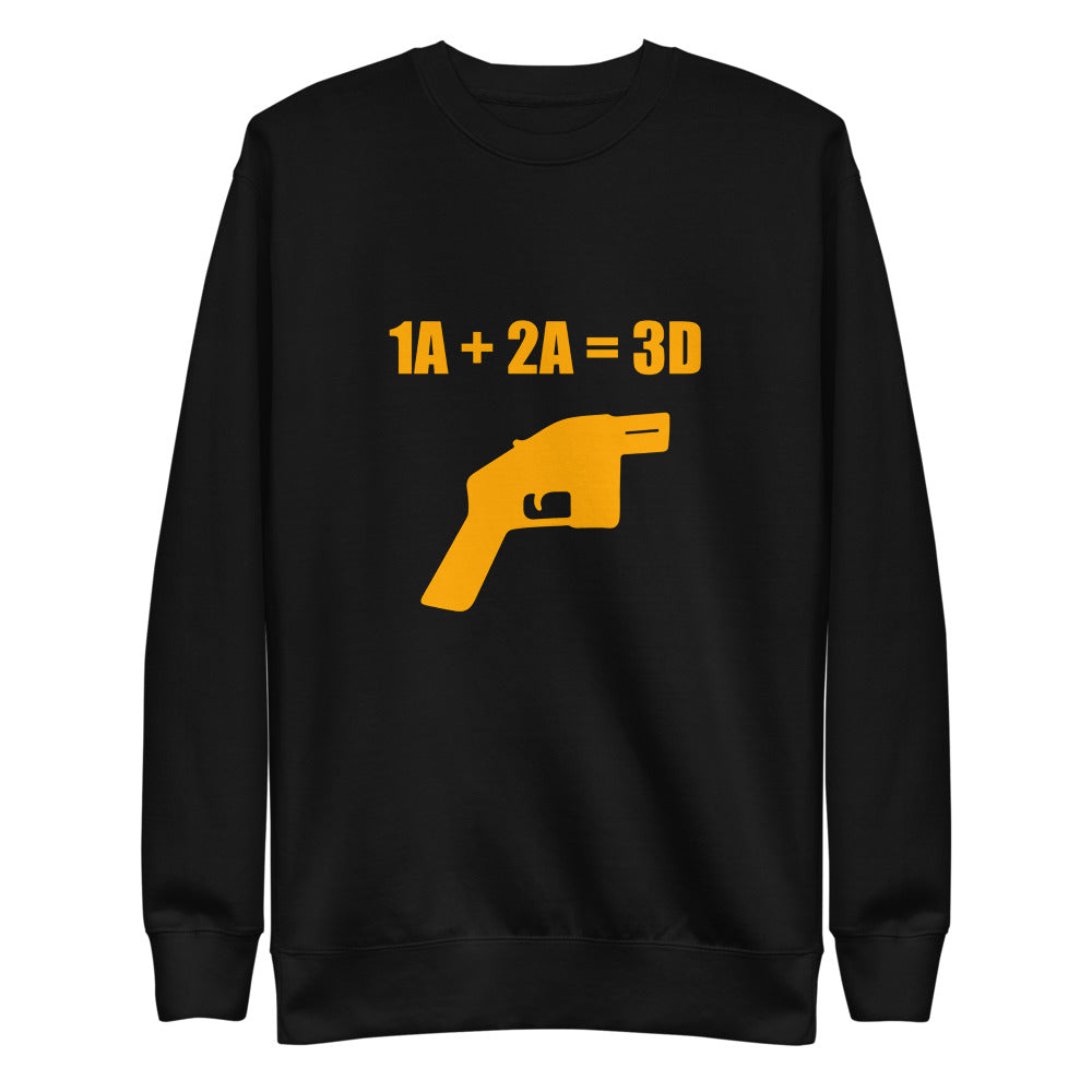 1A+2A=3D  Fleece Pullover