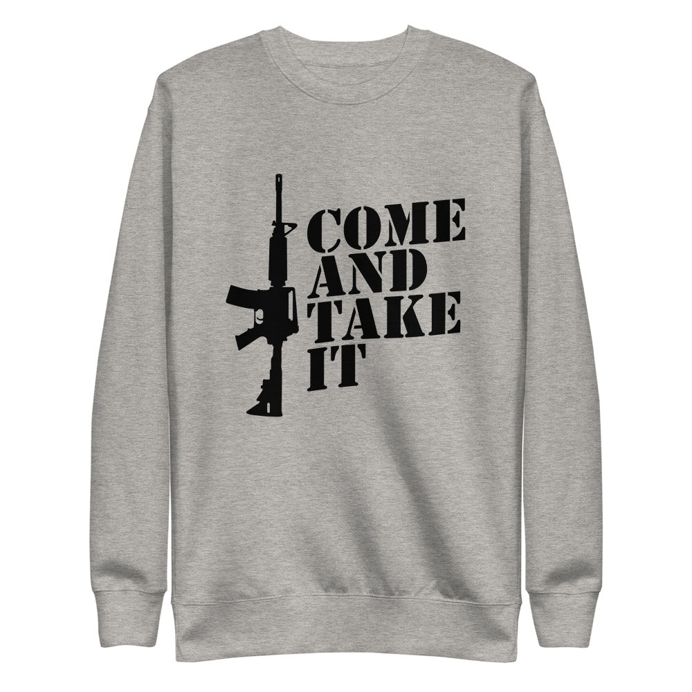 Come & Take It Fleece Pullover