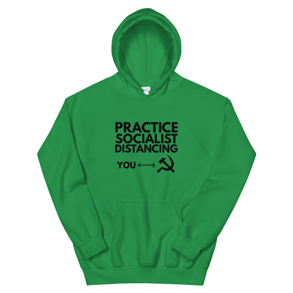 Practice Socialist Distancing (black)