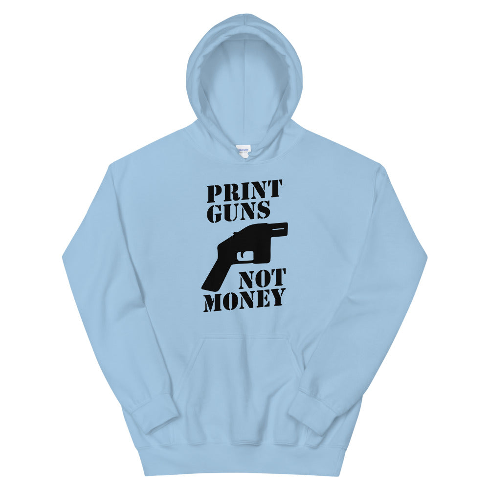 Print Guns, Not Money (black)