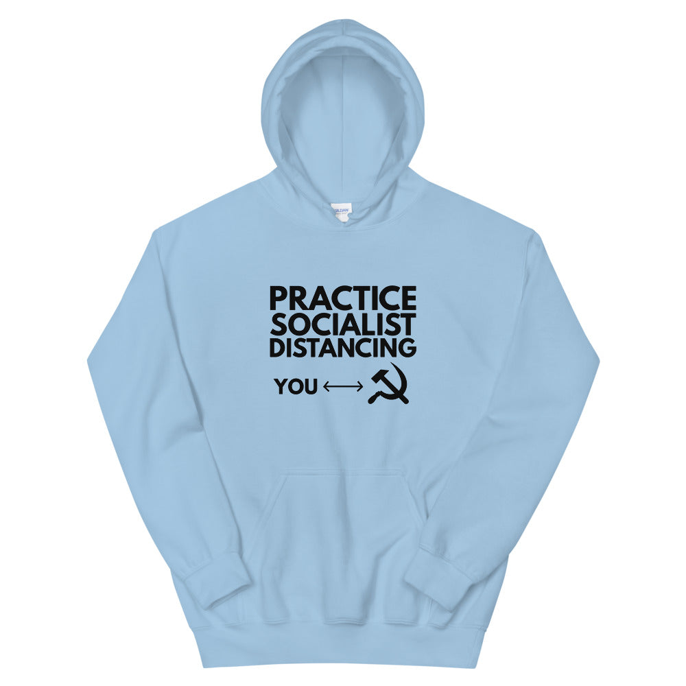 Practice Socialist Distancing (black)