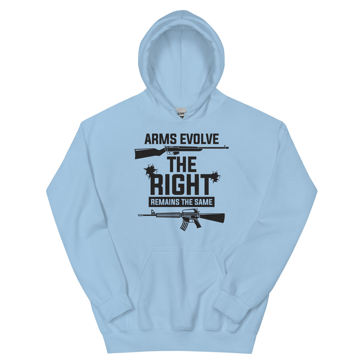 Arms Evolve The Right Remains The Same Hoodie