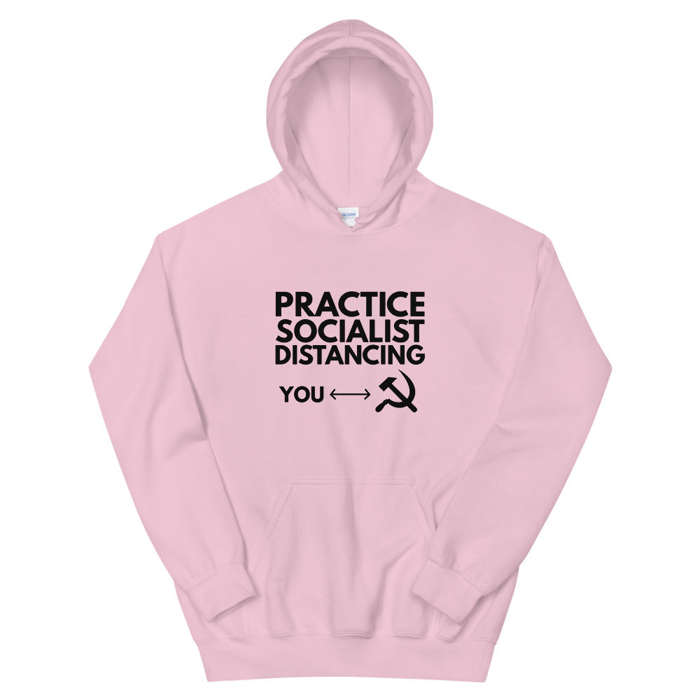 Practice Socialist Distancing (black)