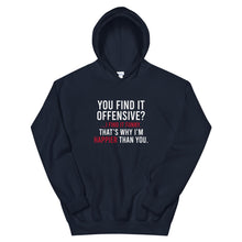 Load image into Gallery viewer, You Find It Offensive I Find It Funny Hoodie
