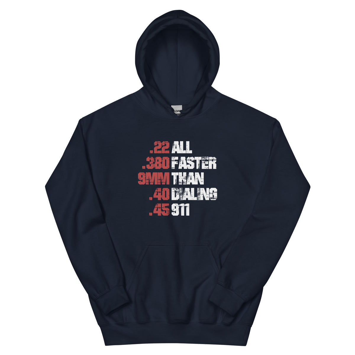 All Faster Than Dialing 911 Hoodie