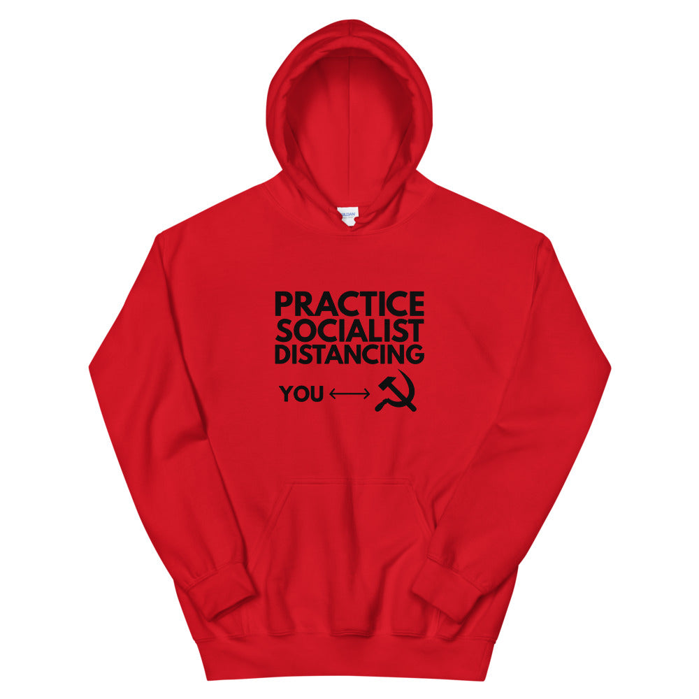 Practice Socialist Distancing (black)