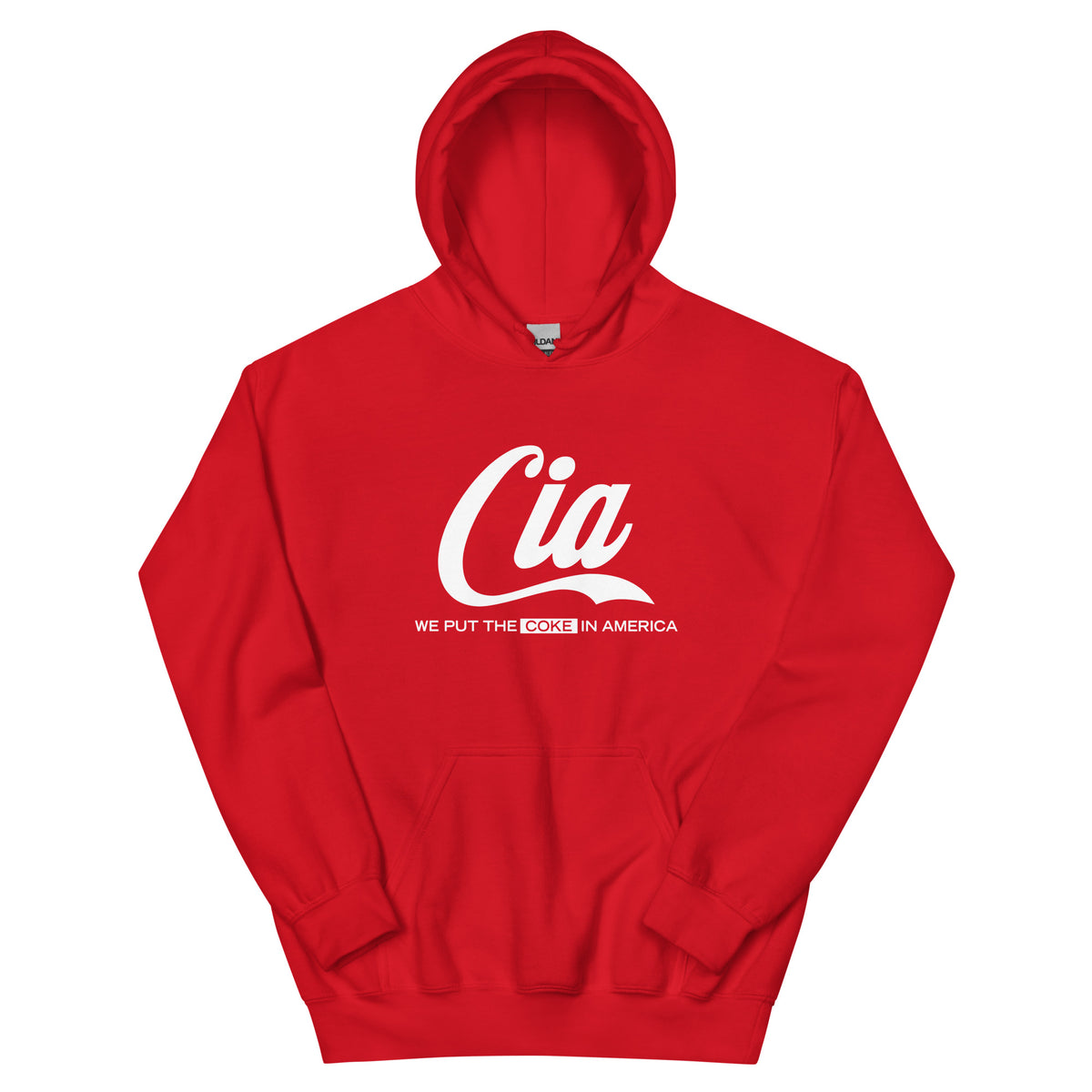 CIA We Put The Coke In America Hoodie