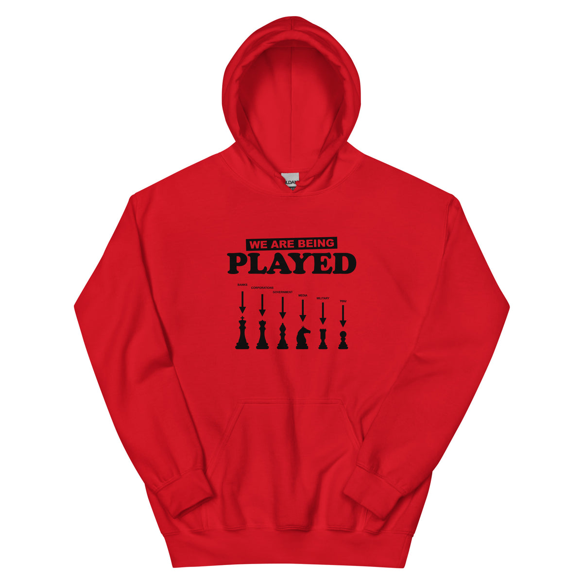 We Are Being Played Hoodie