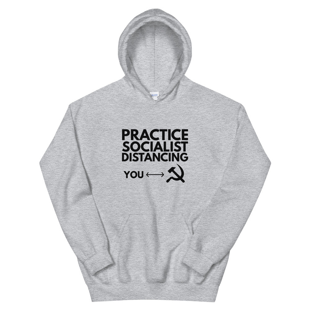 Practice Socialist Distancing (black)