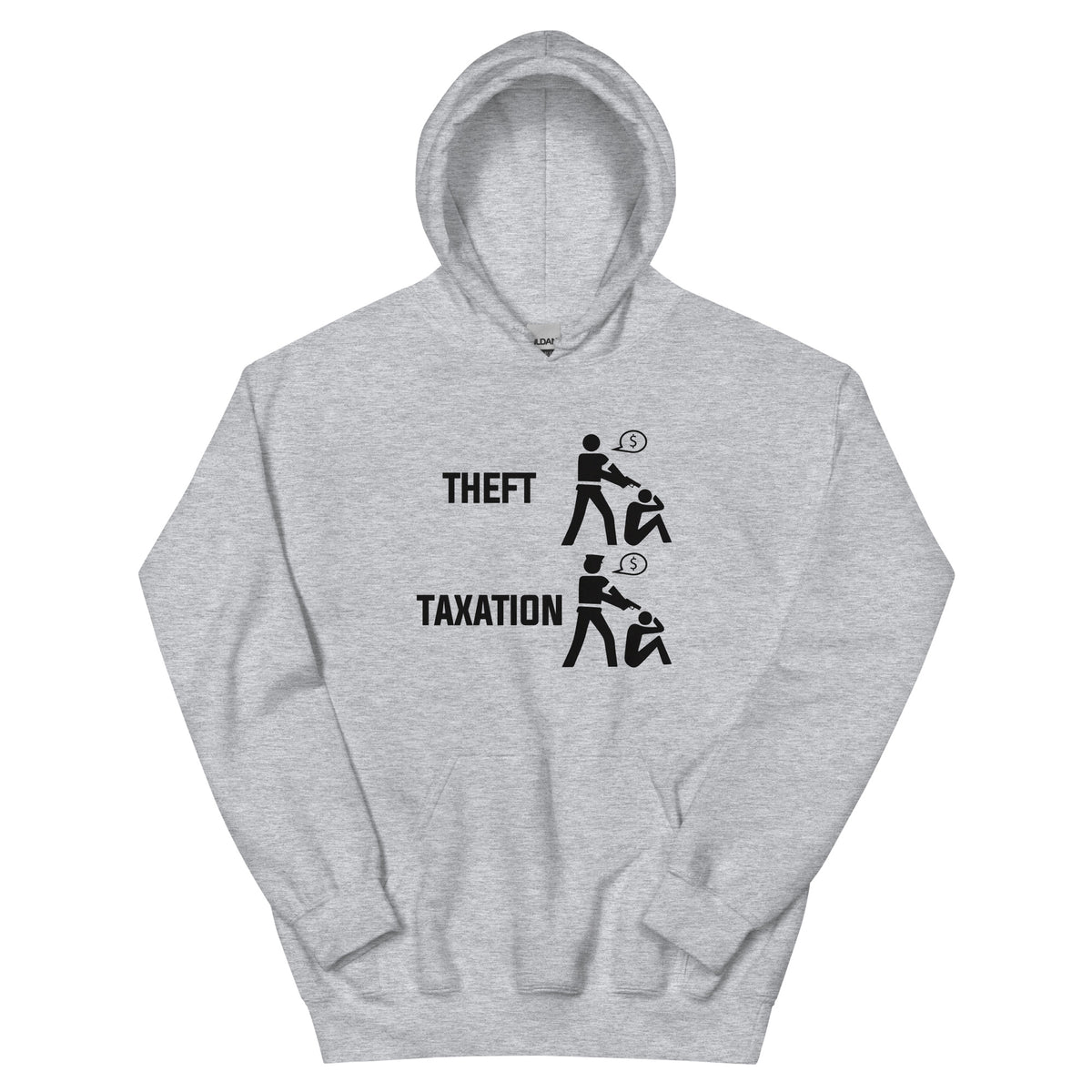 Taxation Vs. Theft Hoodie