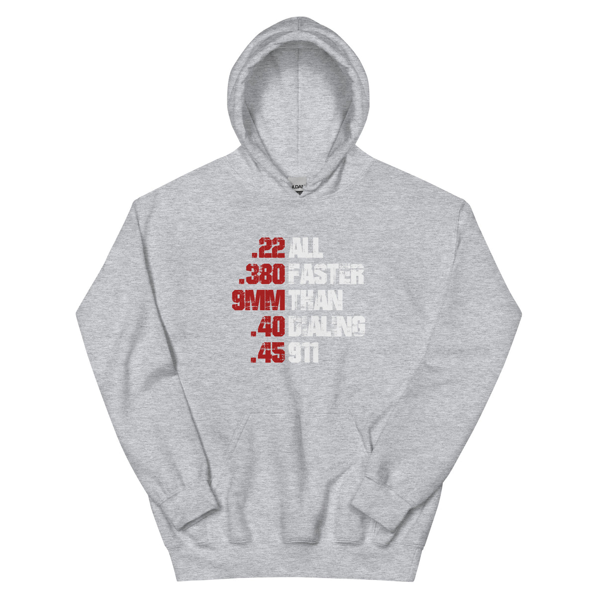 All Faster Than Dialing 911 Hoodie