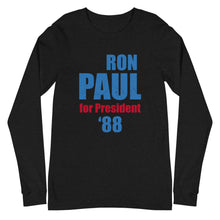 Load image into Gallery viewer, Vintage Ron Paul &#39;88 Long Sleeve Tee
