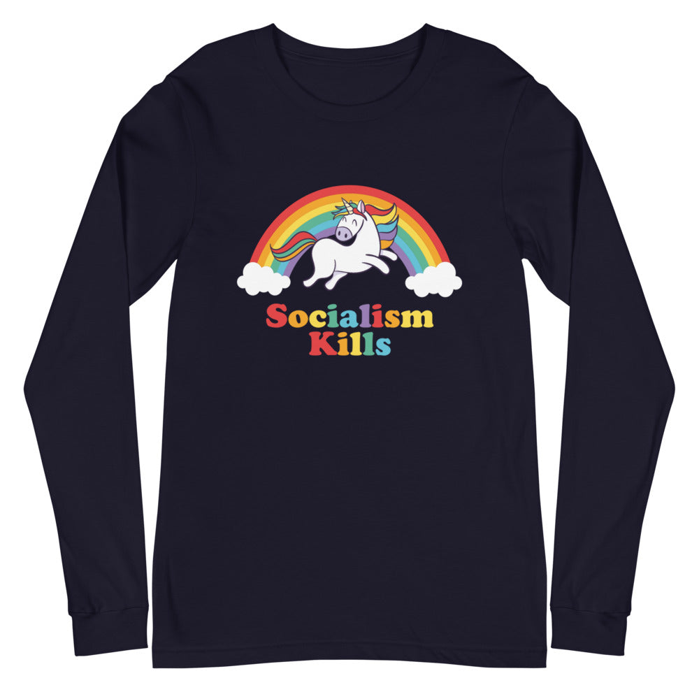Socialism Kills Long Sleeve Tee