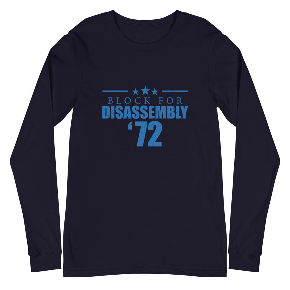 Block For DisAssembly Long Sleeve Tee