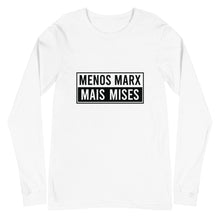Load image into Gallery viewer, Menos Marx, Mais Mises Long Sleeve Tee
