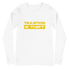 Load image into Gallery viewer, Taxation Is Theft Long Sleeve Tee

