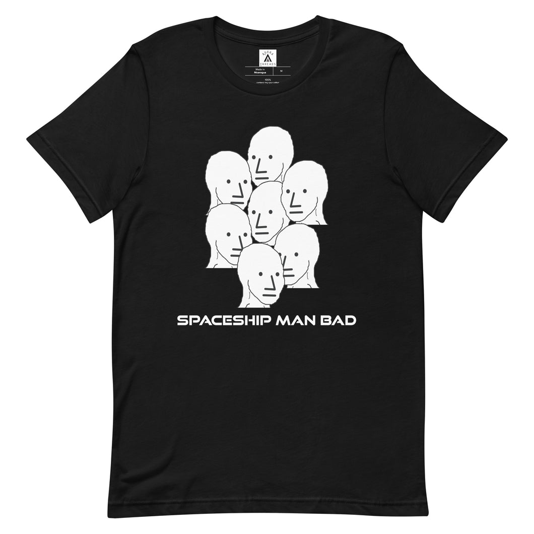 Spaceship Man Bad Tee