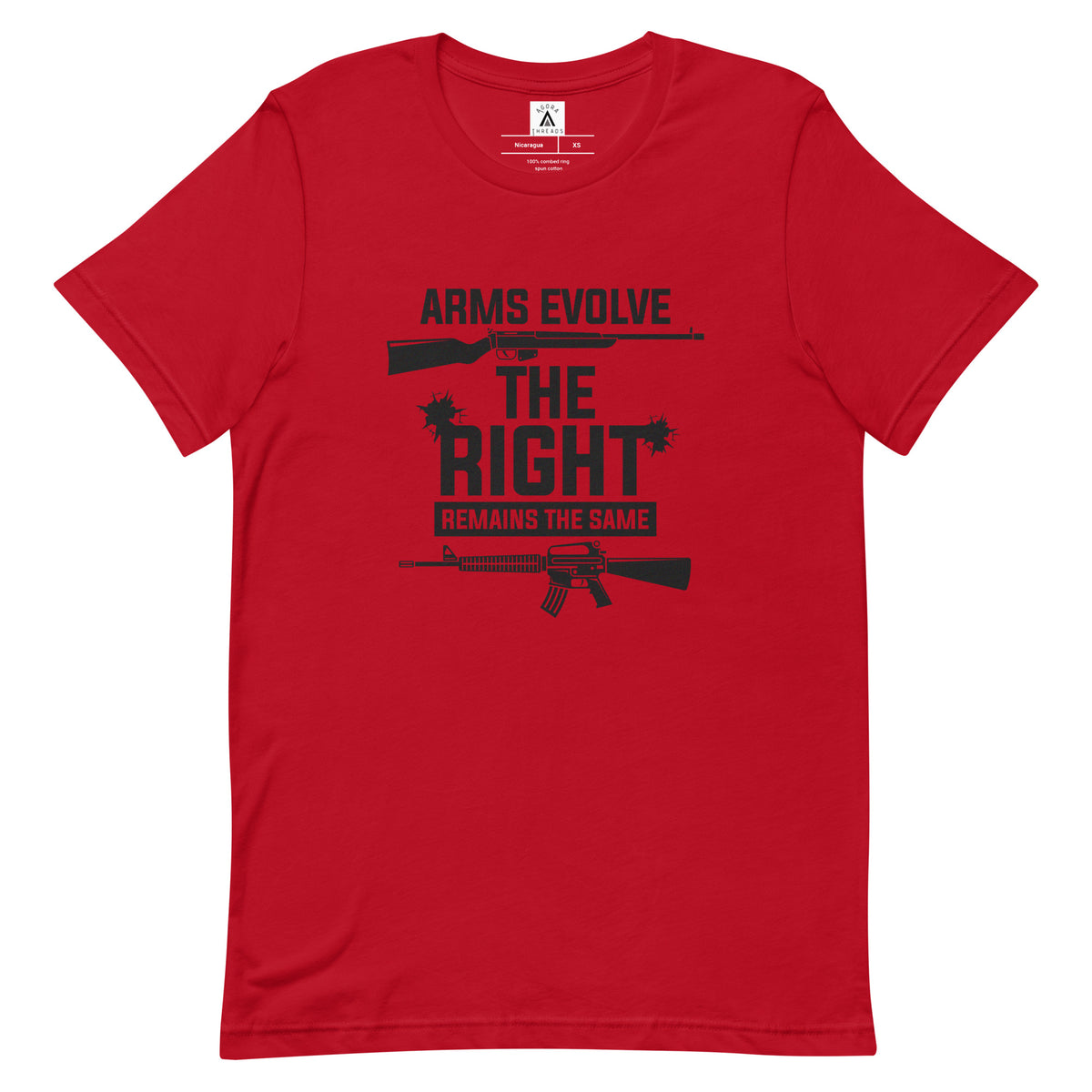 Arms Evolve The Right Remains The Same Tee