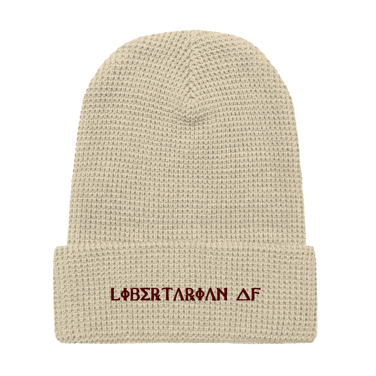 Libertarian AF Waffle Beanie