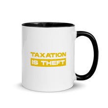 Load image into Gallery viewer, Taxation Is Theft Premium Coffee Mug

