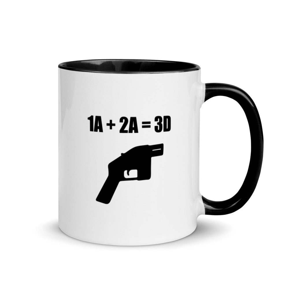 1A + 2A = 3D Premium Coffee Mug