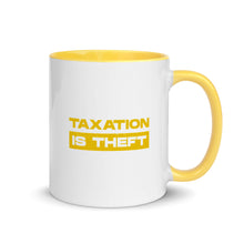 Load image into Gallery viewer, Taxation Is Theft Premium Coffee Mug
