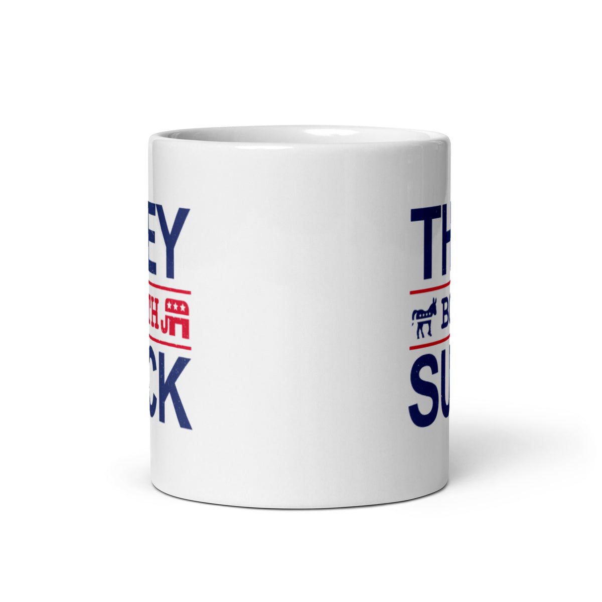 They Both Suck Coffee Mug