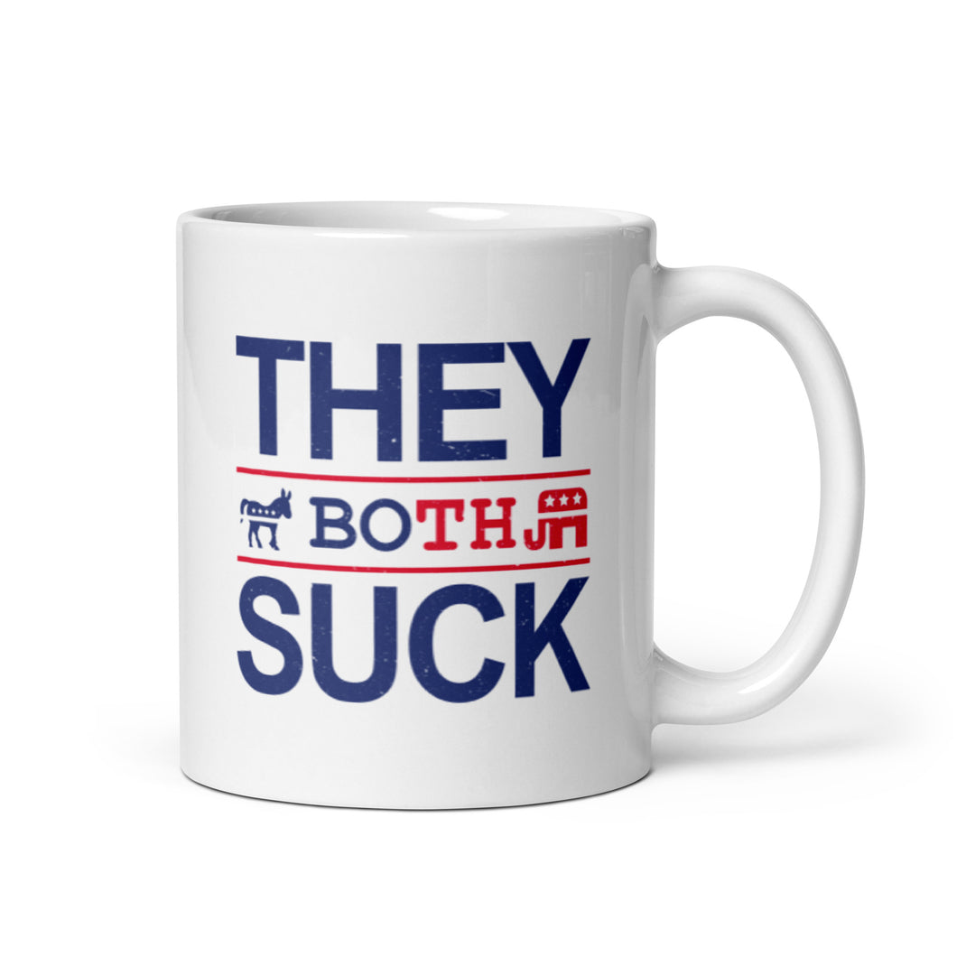 They Both Suck Coffee Mug