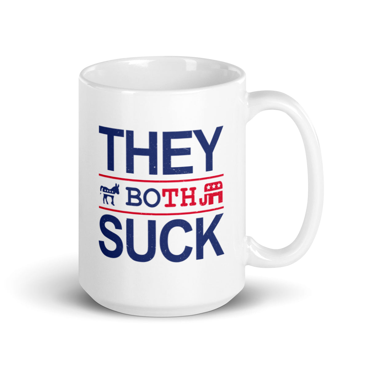 They Both Suck Coffee Mug