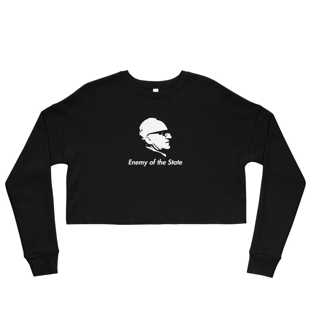 Enemy of the State Cropped Sweatshirt
